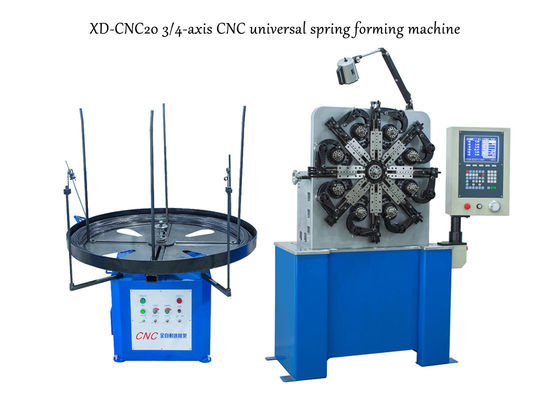 دستگاه بهار پیچشی 3 محوری XD-CNC20 با محدوده قطر سیم 0.3mm تا 2.3mm