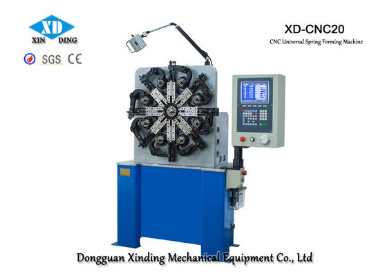 دستگاه بهار پیچشی 3 محوری XD-CNC20 با محدوده قطر سیم 0.3mm تا 2.3mm