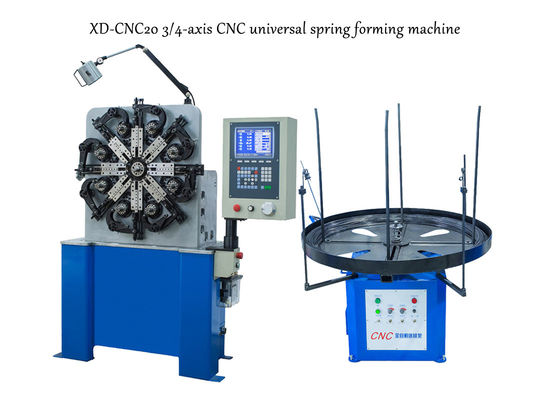 اتوماتیک فنر 3 محور CNC 80 قطعه در دقیقه برای سیم آلومینیوم