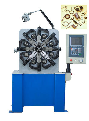 3 - محور ماشین CNC بهار تشکیل برای سیم فولادی سرعت بالا 100pcs / min
