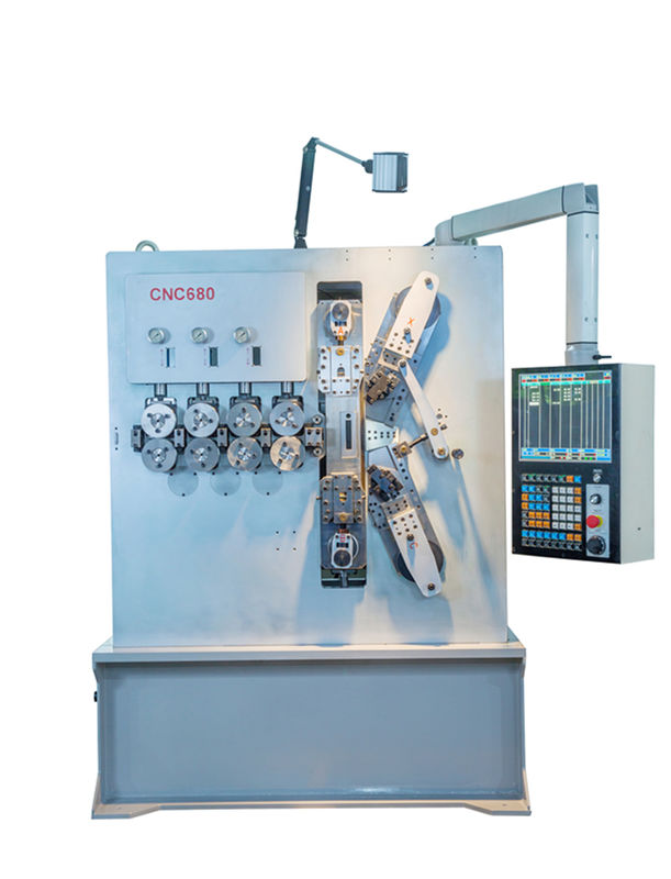 XD -680 مدل 3.00 - 8.00mm CNC ماشین کویل بهار با سیستم حرکت سروو
