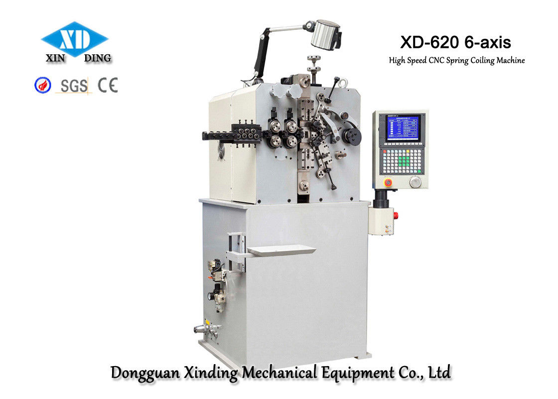 XD-620 6-محور دستگاه کوئل با سرعت بالا برای ساخت کارآمدتر چشمه ها
